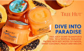 Tree Hut Papaya Paradise Shea Sugar Exfoliating & Hydrating Body Scrub, 18 oz